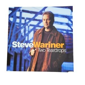 Steve Wariner Two Teardrops 1999 Promo Flat Album Poster 12x12 D/S Capitol